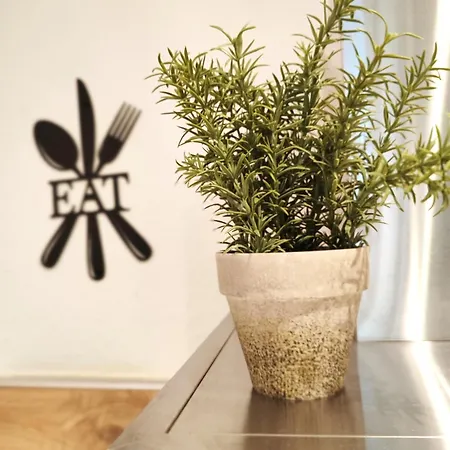 Flair-apartments 'apartment Naehe Schlosspark', 300 M Bahnhof, Innenstadt Stadtteil Schoetmar, Fuer Urlaub Oder Geschaeftsreise, Separater Eingang, 24 Std Check-in,wlan, Streaming-fernseher, Kueche, Regendusche, Doppelbett, 2 Schlafsofa アパート バート・ザルツフレン